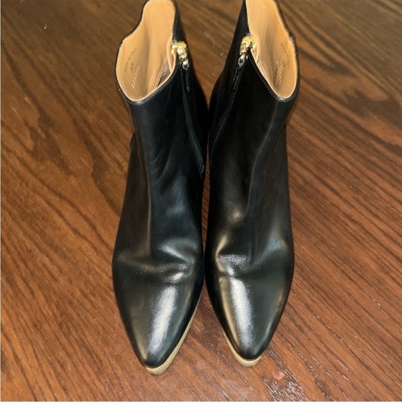 Chloe Moreen Leather Ankle Boots Size 37 - Picture 5 of 10